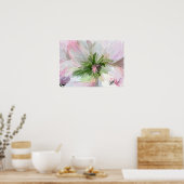 Poster Rose pâle (Cuisine)