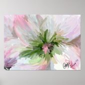 Poster Rose pâle (Devant)