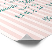 Poster Rose Pâques de Palm Spring Souvenirs préférés avec (Coin)