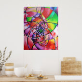 Poster Rose par Greg Roberts - Beaux-arts (Cuisine)