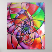 Poster Rose par Greg Roberts - Beaux-arts (Devant)