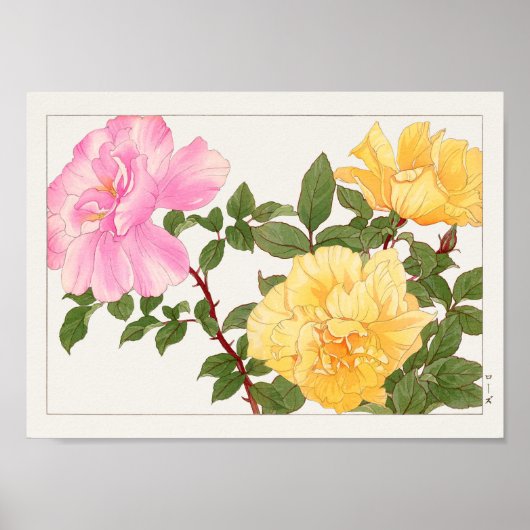 Poster Rose par Tanigami Konan (Devant)
