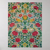 Poster Rose par William Morris (Devant)