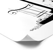 Poster rose Parisien (Coin)