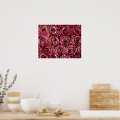 Poster Rose, peinture fine art de Charles Mackintosh (Cuisine)