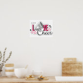 Poster rose personnalisé et chaleureux. (Cuisine)