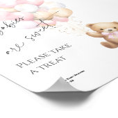 Poster rose Prendre une gâterie fille douche Bearly wait (Coin)