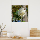 Poster rose près de l'arbre (Cuisine)