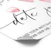 Poster Rose prosecco - idées de soirée en amoureux. Pot d (Coin)