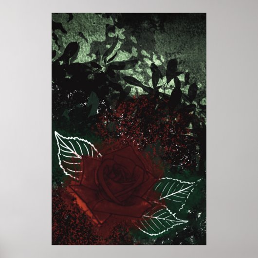 Poster Rose Radioactive (Devant)