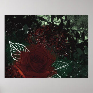 Poster Rose Radioactive