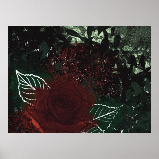 Poster Rose Radioactive (Devant)