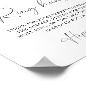 Poster Rose - Ring chasse nuptiale jeu de douche (Coin)