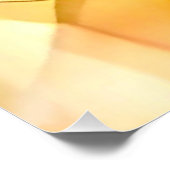 Poster rose rose rose jaune Aquarelle Style brilla (Coin)