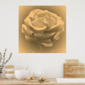 Poster Rose rose rose vintage (Cuisine)