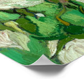 Poster Rose Roses, 1890 par Vincent van Gogh (Coin)