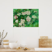 Poster Rose Roses, 1890 par Vincent van Gogh (Cuisine)