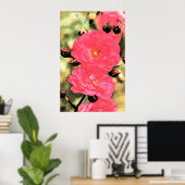 Poster rose Roses - Photo numérique Floral Art (Bureau à domicile)