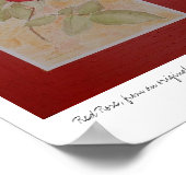 Poster Rose rouge (Coin)