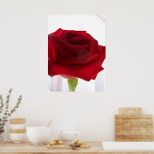 Poster Rose rouge (Cuisine)