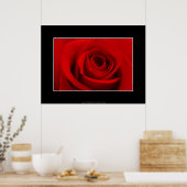 Poster Rose rouge (Cuisine)