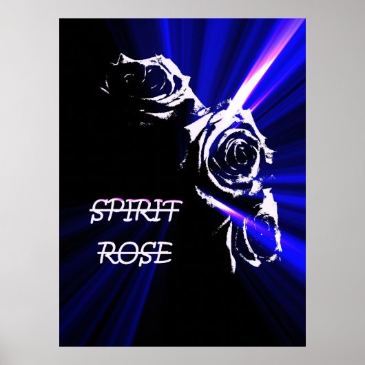 Poster rose spirituel (Devant)
