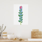 Poster Rose Stem (Cuisine)