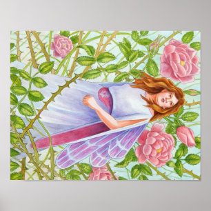 Poster Rose Thorn Fairy