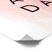 Poster Rosé Toute La Journée (Coin)