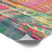 Poster Rose tzigane Beau Imaginaire bohème Art (Coin)