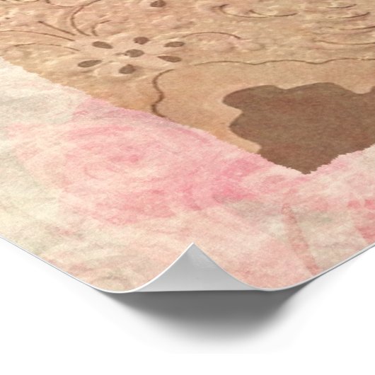 Poster Rose Victorian (Coin)