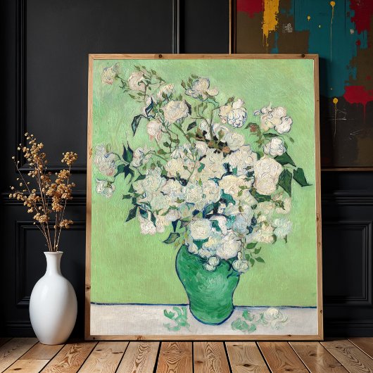 Poster Rose, Vincent van Gogh