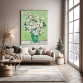 Poster Rose, Vincent van Gogh