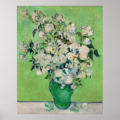 Poster Rose, Vincent van Gogh (Devant)