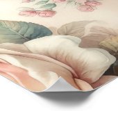 Poster Rose Vintage chic (Coin)