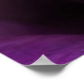 Poster Rose violet (Coin)