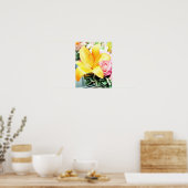 Poster rose weding flower star (Cuisine)