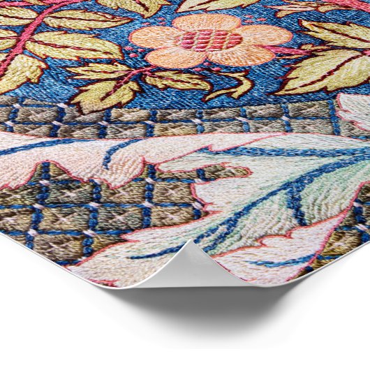 Poster Rose Wreath, William Morris (Coin)