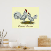 Poster Rosecomb Splash Bantams (Cuisine)