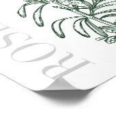 Poster Rosemary vintage (Coin)