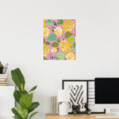 Poster Roses 6 (Bureau à domicile)