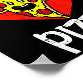 Poster Roses Are Red Blah Zza Funny Valentine Day Food  (Coin)