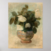 Poster Roses blanches | Tadeusz Makowski (Devant)