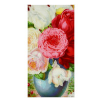 Roses dans le vase