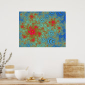 Poster Roses de bulles (Cuisine)