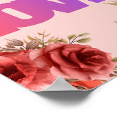 Poster Roses de l'Amour (Coin)