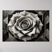 Poster Roses de Lumière Brisée (Devant)
