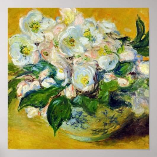 Poster Roses de Noël - Claude Monet (Devant)