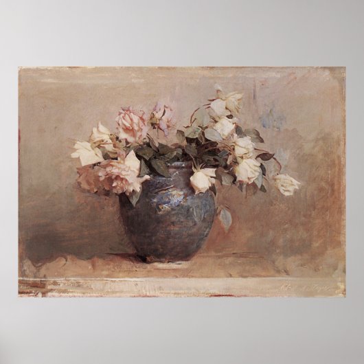 Poster Roses de Thayer Abbott Handerson (Devant)