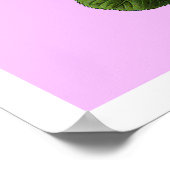 Poster Roses de thé rose (Coin)